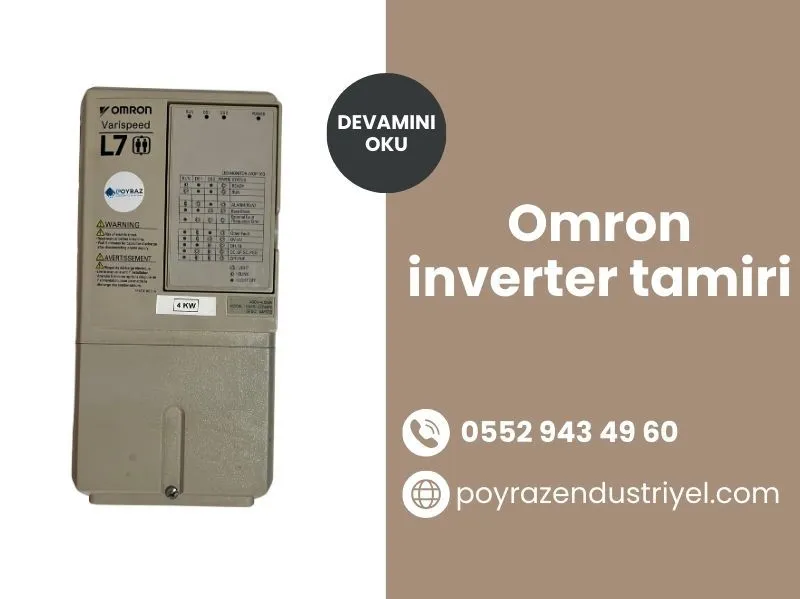 Omron inverter Tamiri